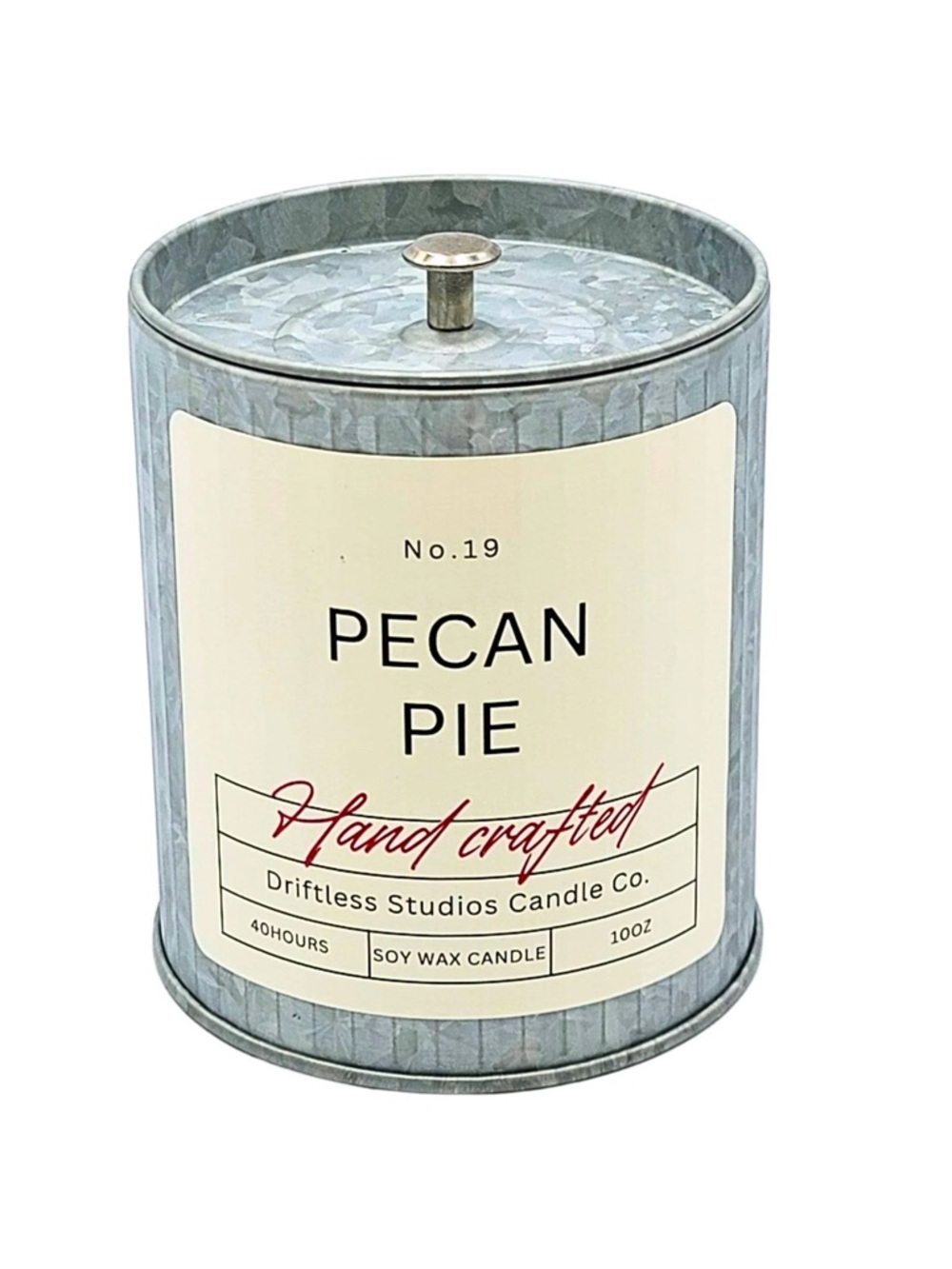 Pecan Pie Scented Soy Wax Candle - Driftless Studios Candle Co.